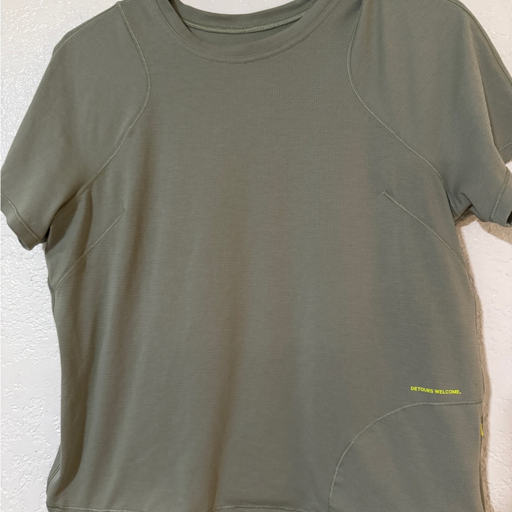 Lululemon Athletica Sage Green Tee